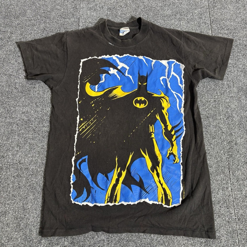1988 DC Comics Batman Tee Shirt Single Stitch Size Medium Vintage 80s